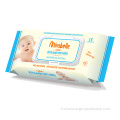 Lingettes humides naturelles jetables Baby Tender